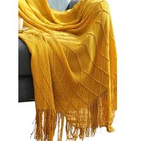 Mantas Tejidas para decorar 127x152 cm