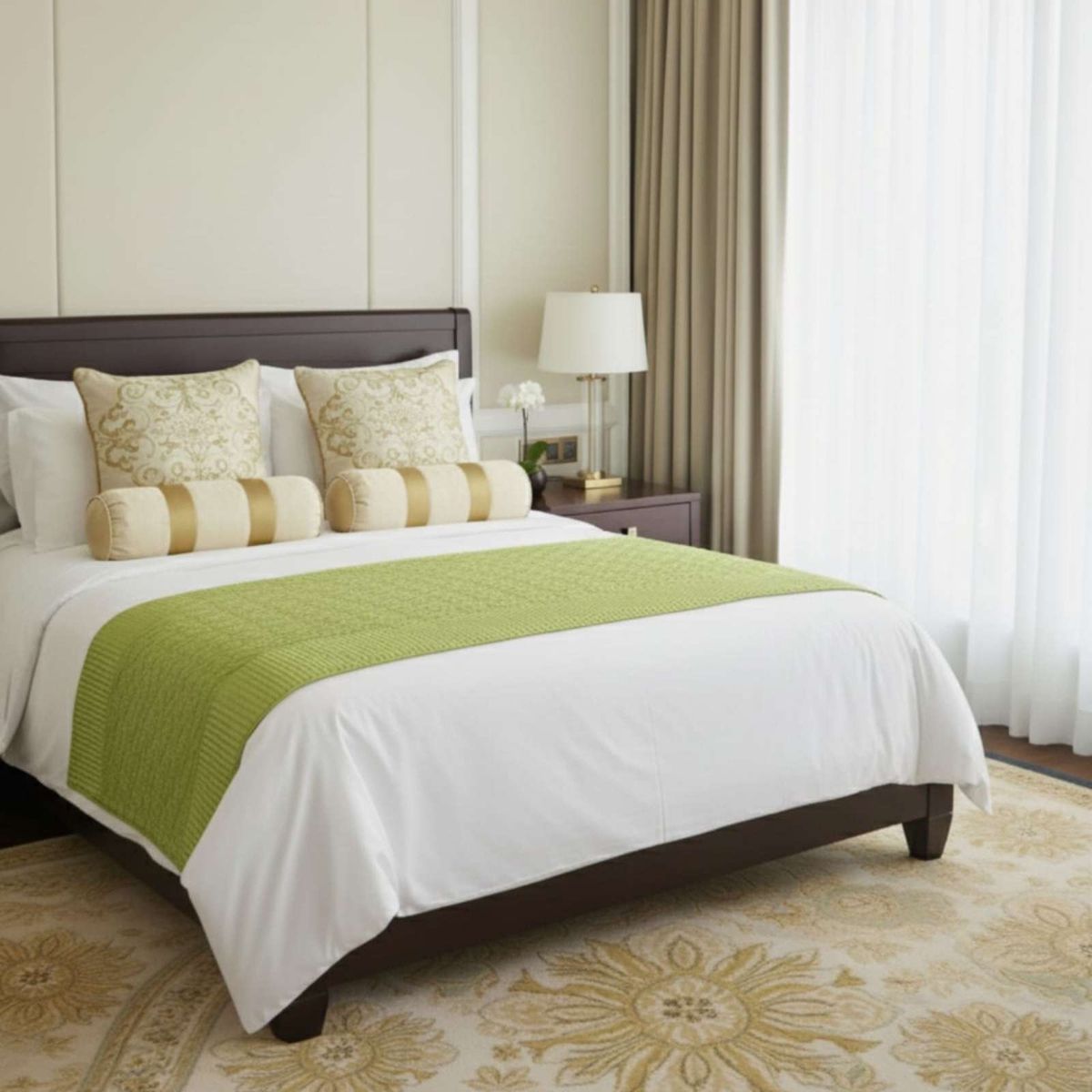 GENERICO - Bufanda de Cama Plush Premium Confort Termico