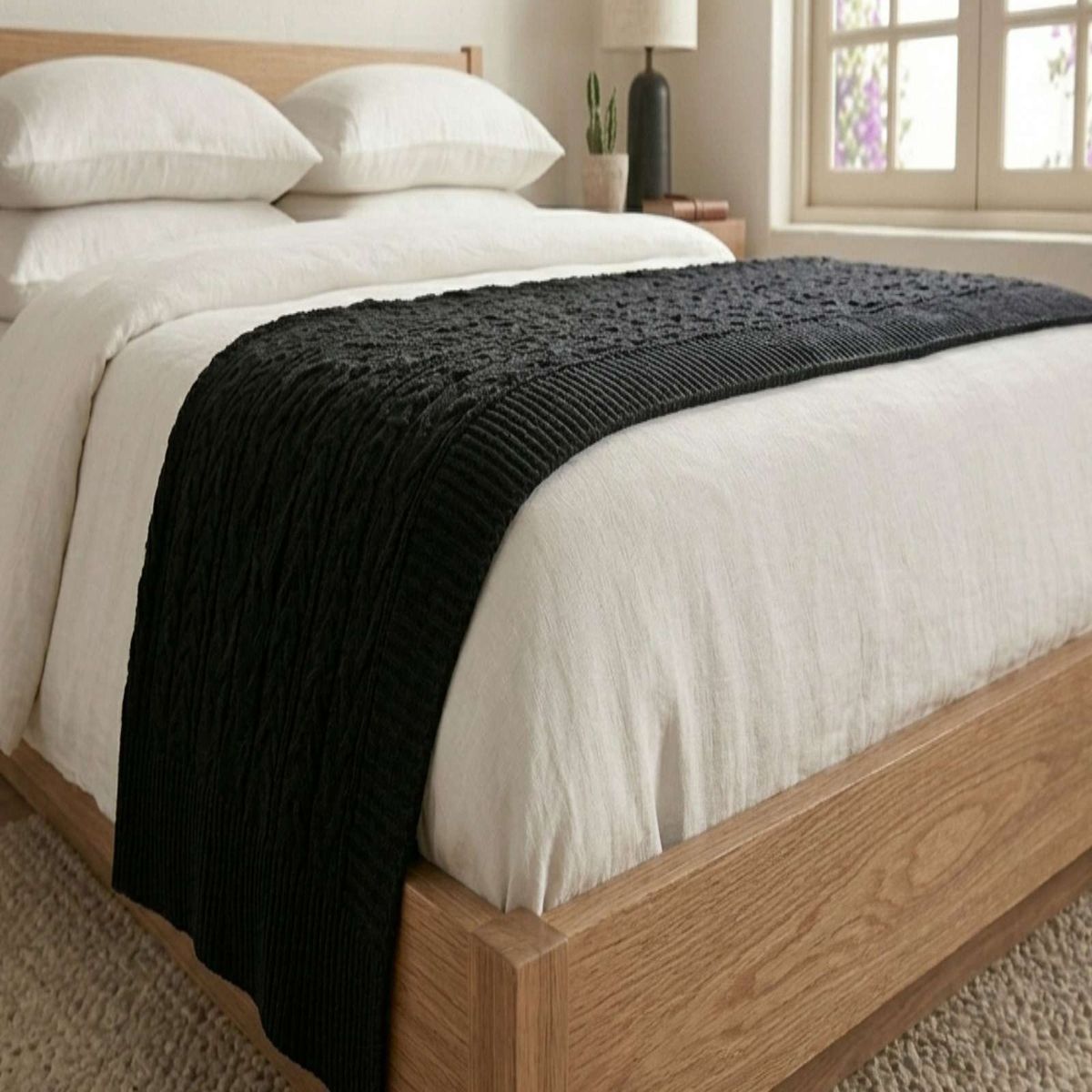 GENERICO - Bufanda de Cama Plush Premium Confort Termico