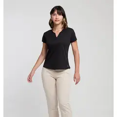 ELLESSE - POLERA MUJER LIZ NEGRO