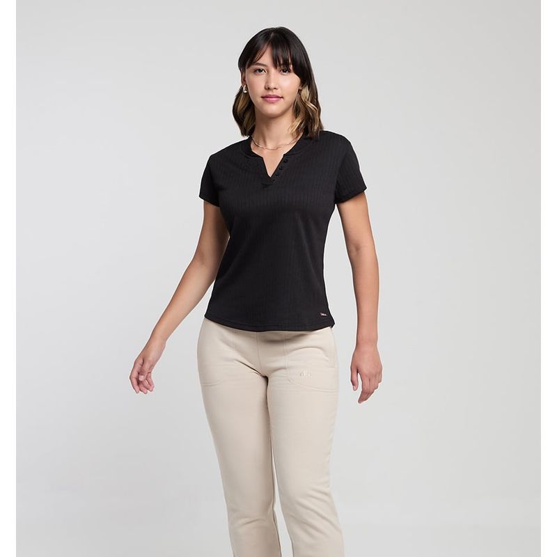 ELLESSE - POLERA MUJER ELLESSE LIZ NEGRO