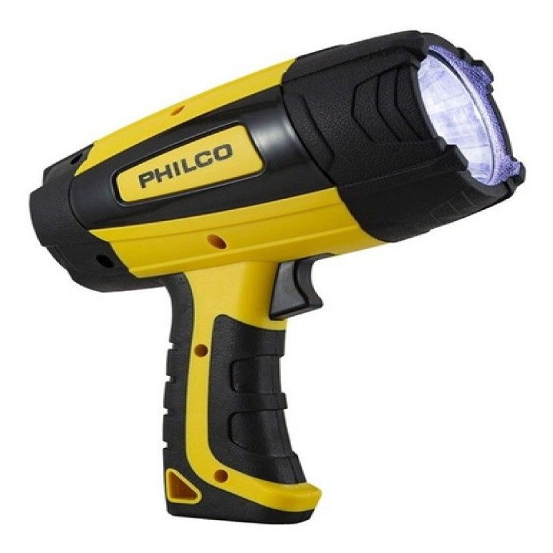 GENERICO - Linterna Recargable Led Philco Alto Brillo Amarillo