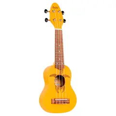UKELELE - Sopranino Keiki By Ortega Diseño Tortuga Naranjo