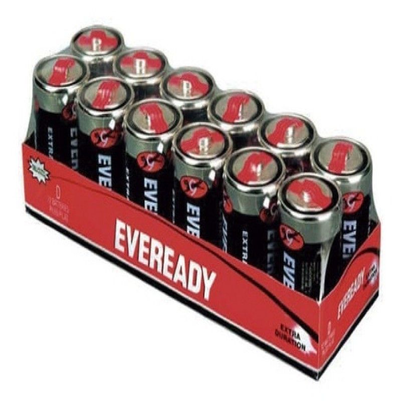 EVEREADY - Pilas Eveready Super Heavy Duty C 12 Unidades