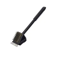 GENERICO - Cepillo Limpia Parrilla Limpiador De Parrillaasadolargo