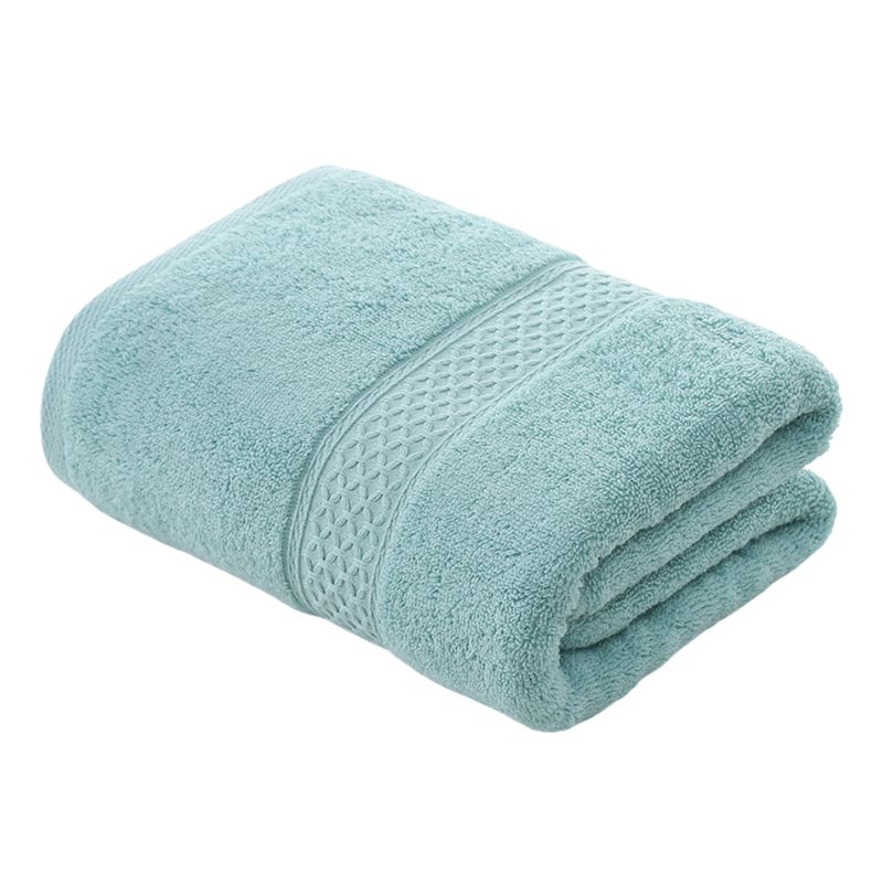 GENERICO - Toalla de Baño Cuerpo Verde 100% Algodon Gruesa