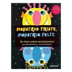 TOP10BOOKS - LIBRO Monstruo Feliz Monstruo Triste - Monstruo Feliz Monstruo Triste