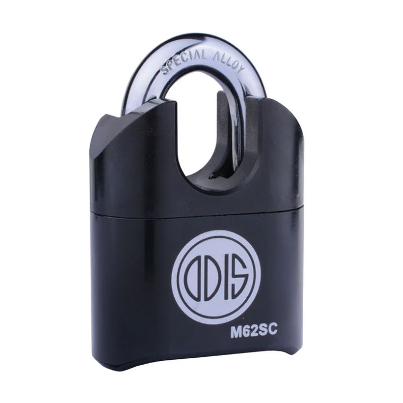 ODIS - Candado de Acero Endurecido 62mm Combinación con hombros M62SC Odis