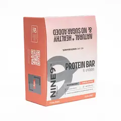 NINE9 BRANDS - Barras de Proteina Whey NINE9 Bar Frutos Rojos - 16 unidades