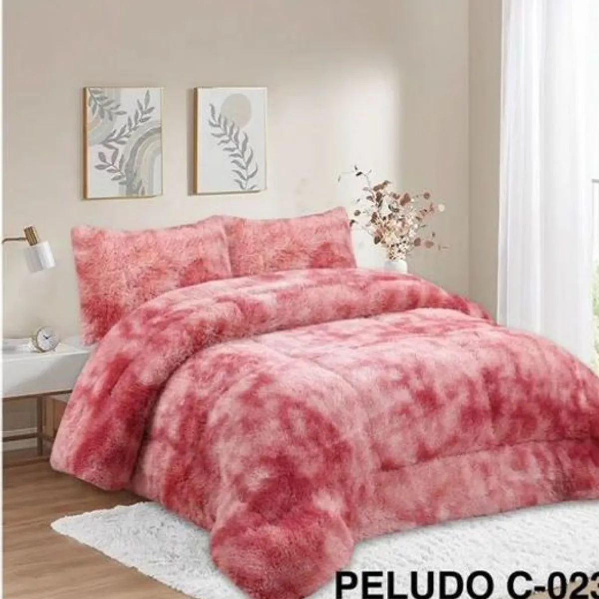 GENERICO - Cobertor Chiporro Peludo 1.5 Plaza