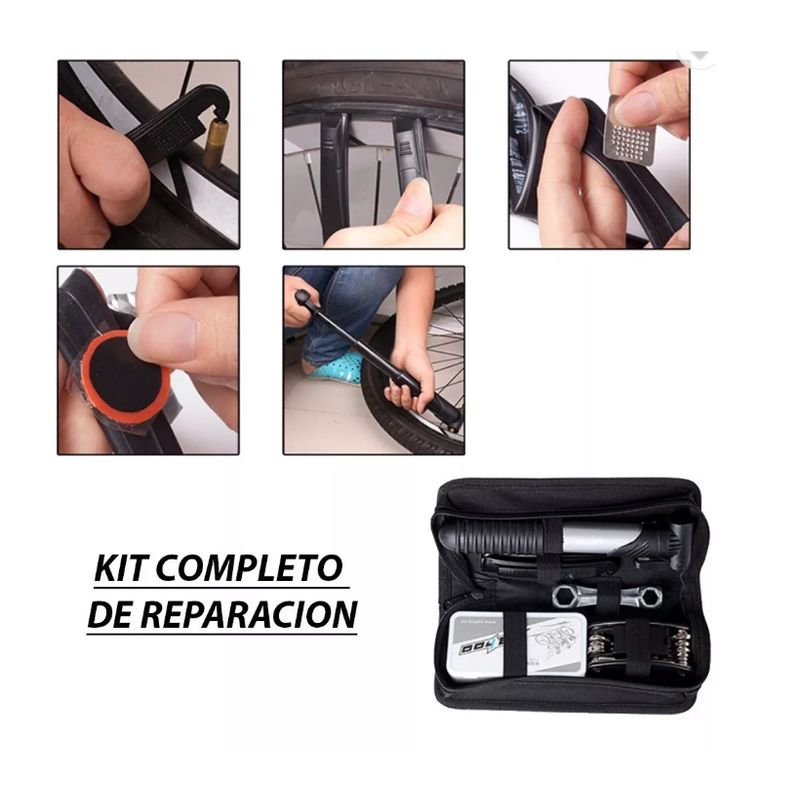 GENERICO - Kit De Herramientas Para Bicicleta Kit Reparacion