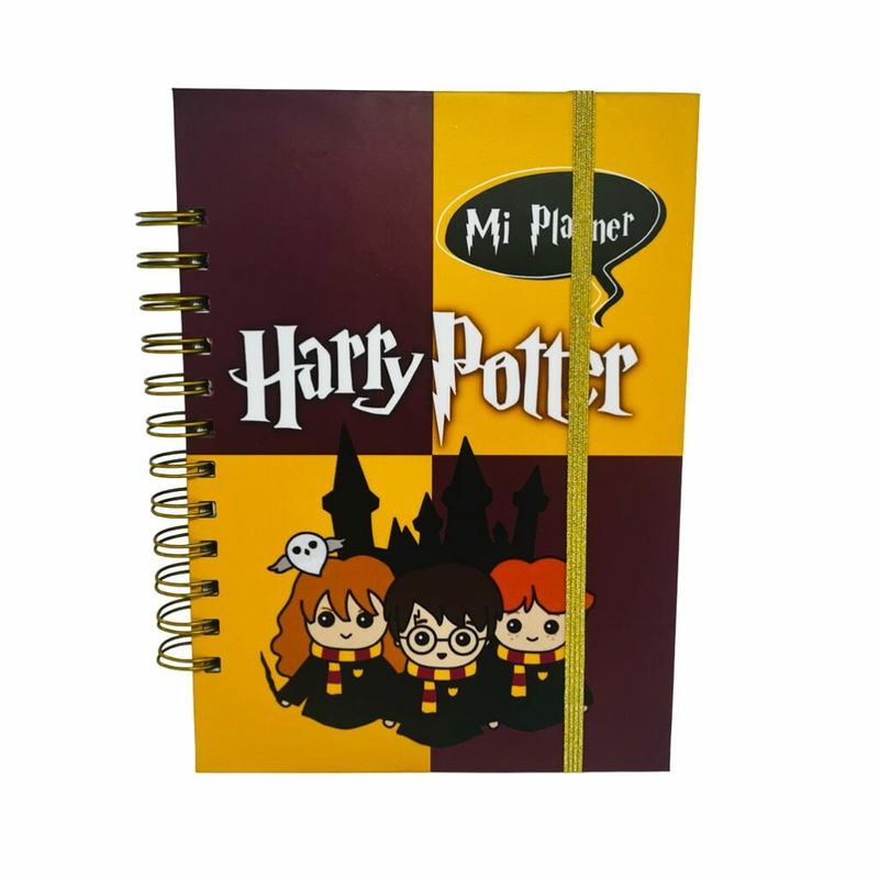 GENERICO - Planner Premium Semanal y Apuntes 100 Hojas Harry Potter