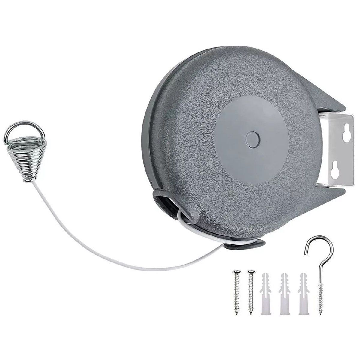 KUANGYE - Tendedero Retractil Ropa Colgador Acero Inoxidable