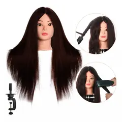 KUANGYE - Cabeza De Maniquí De Entrenamien Para Práctica Peluquería