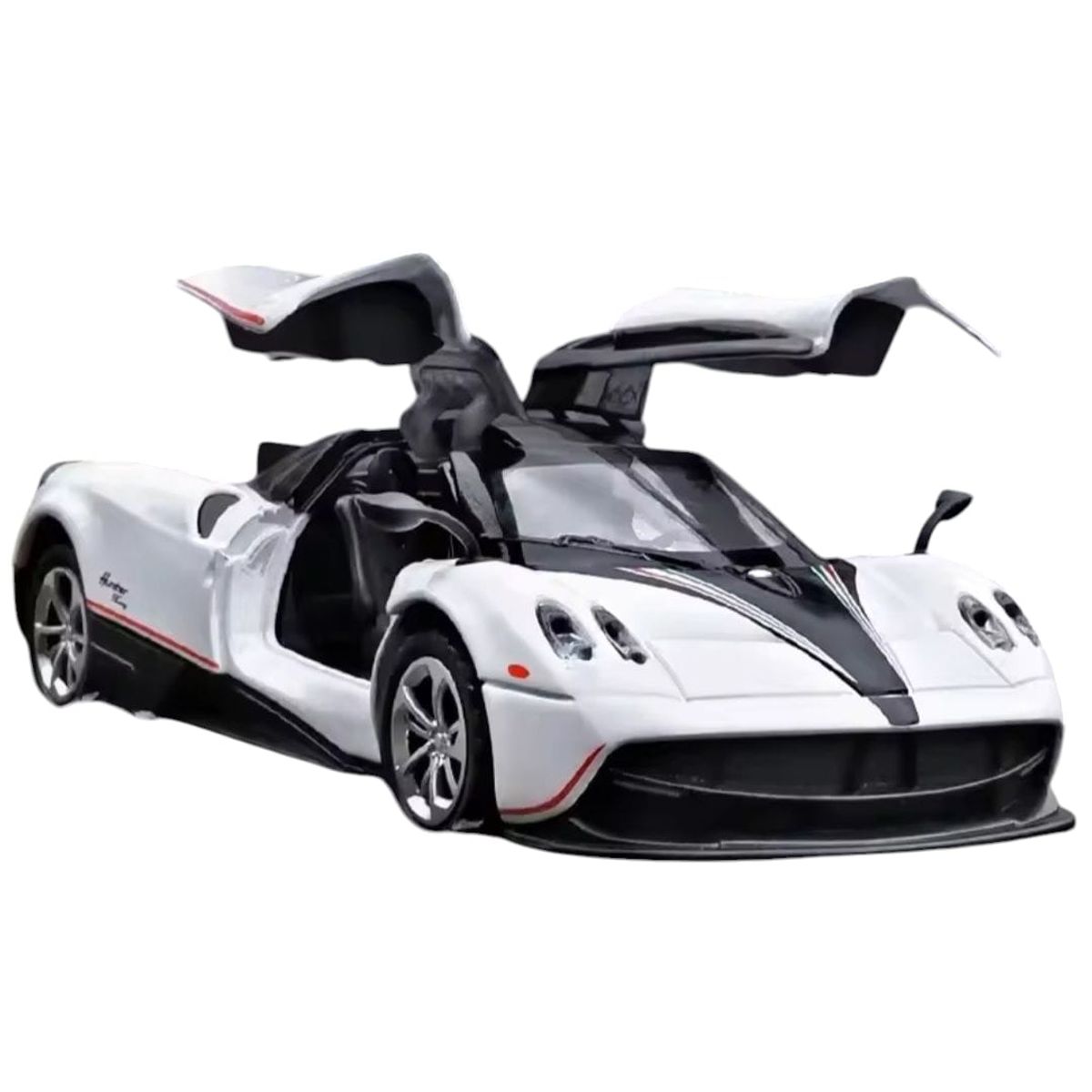 GENERICO - Auto De Colección Pagani Huayra Blanco 136 Sonido Y Luz