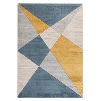 Alfombra Orleans 060X120 E0901 Blue Gold