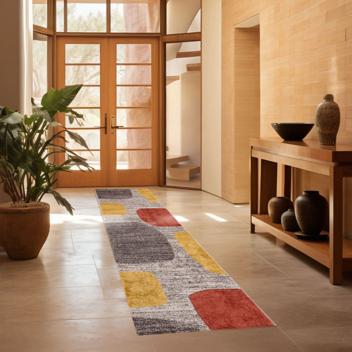 DIB - Alfombra Orleans 060X240 E0900 Brown D.Beige