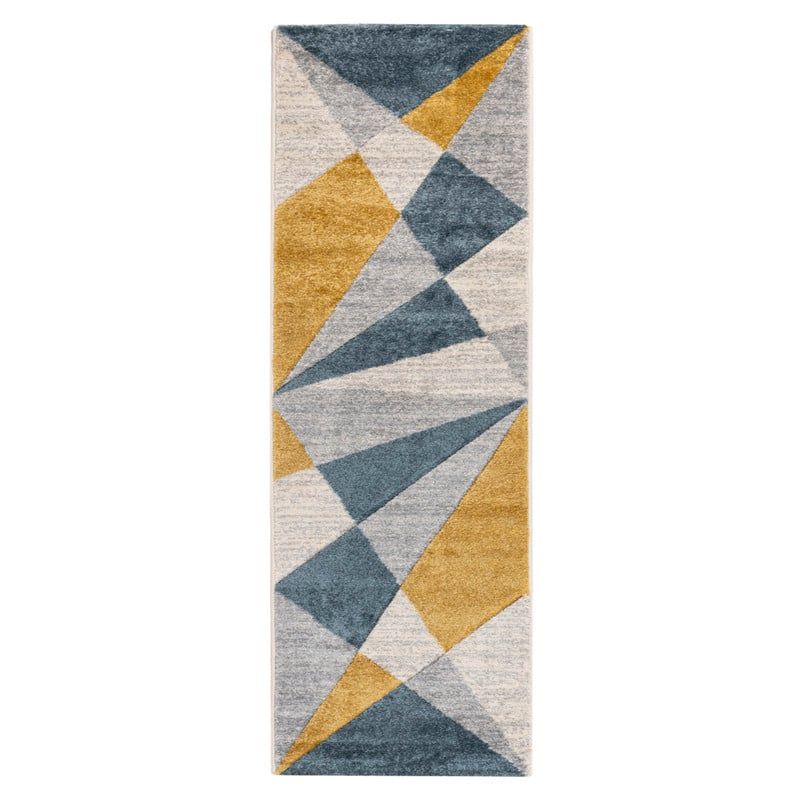 DIB - Alfombra Orleans 060X240 E0901 Blue Gold