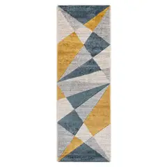 DIB - Alfombra Orleans 060X240 E0901 Blue Gold