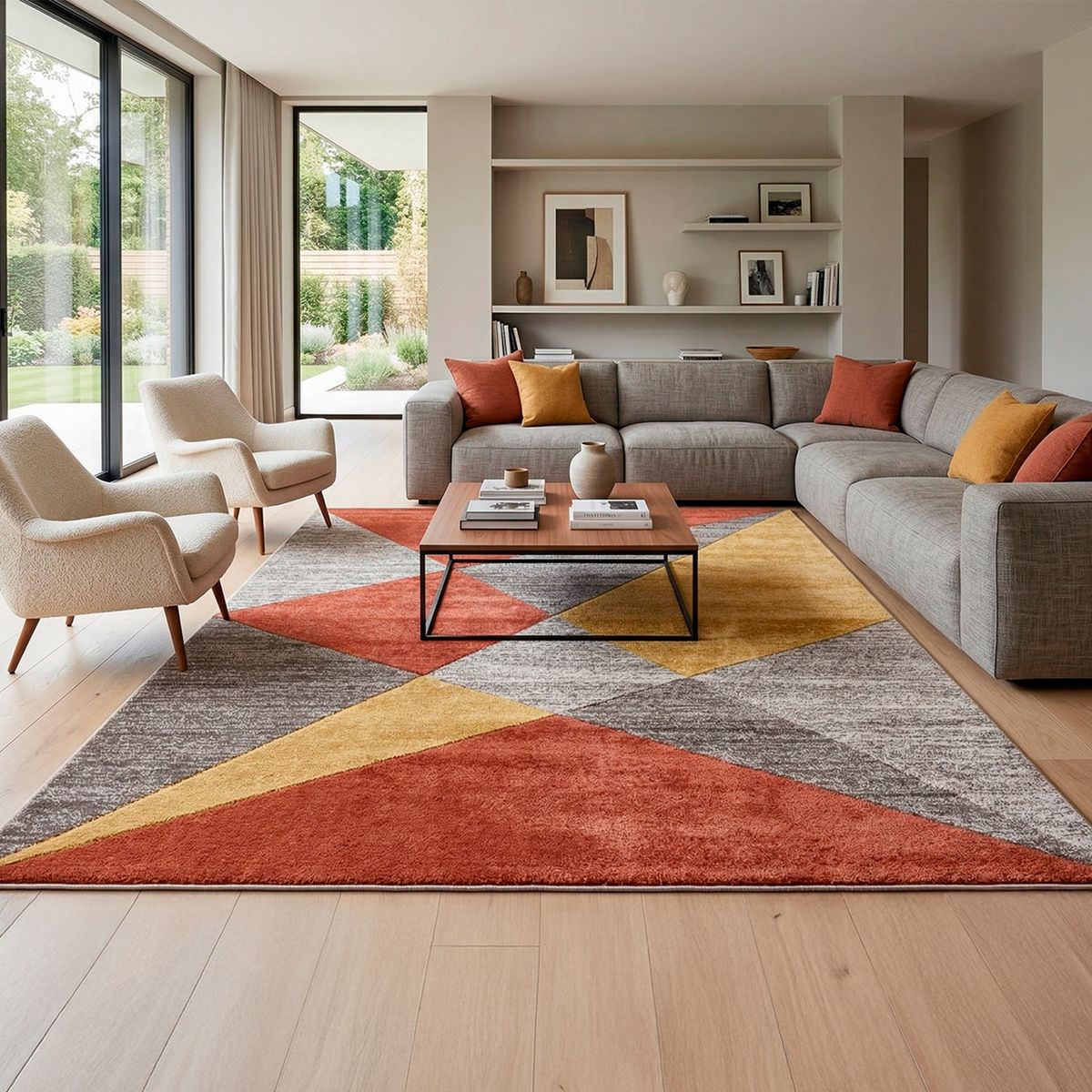 DIB - Alfombra Orleans 133X190 E0901 Terra Gold
