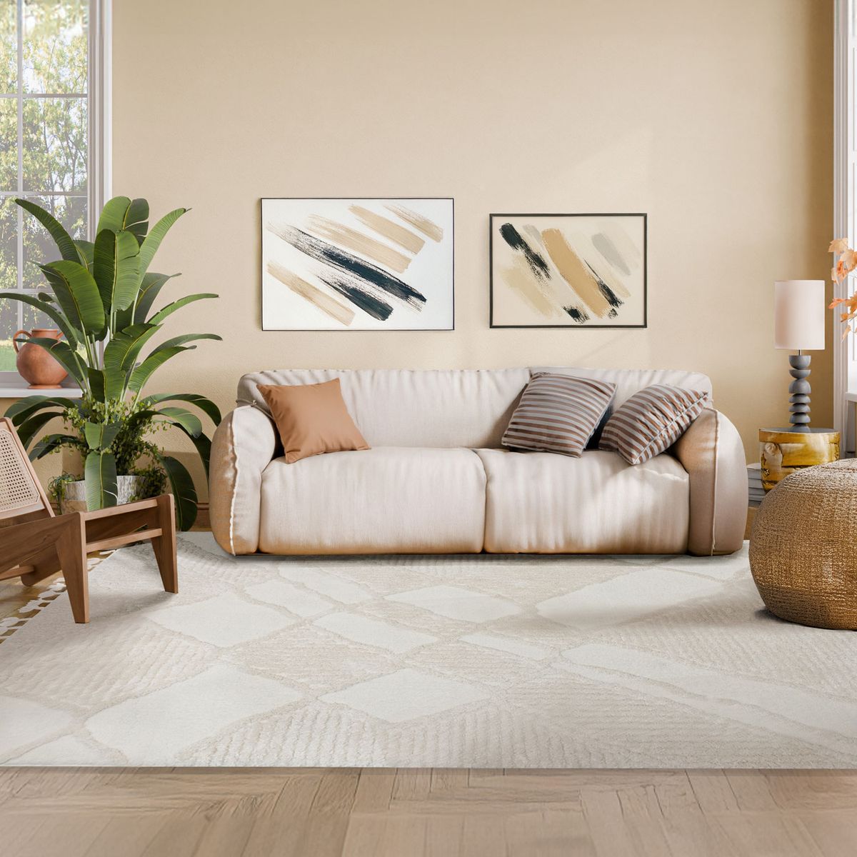 DIB - Alfombra Otawa 200X290 B596A Cream