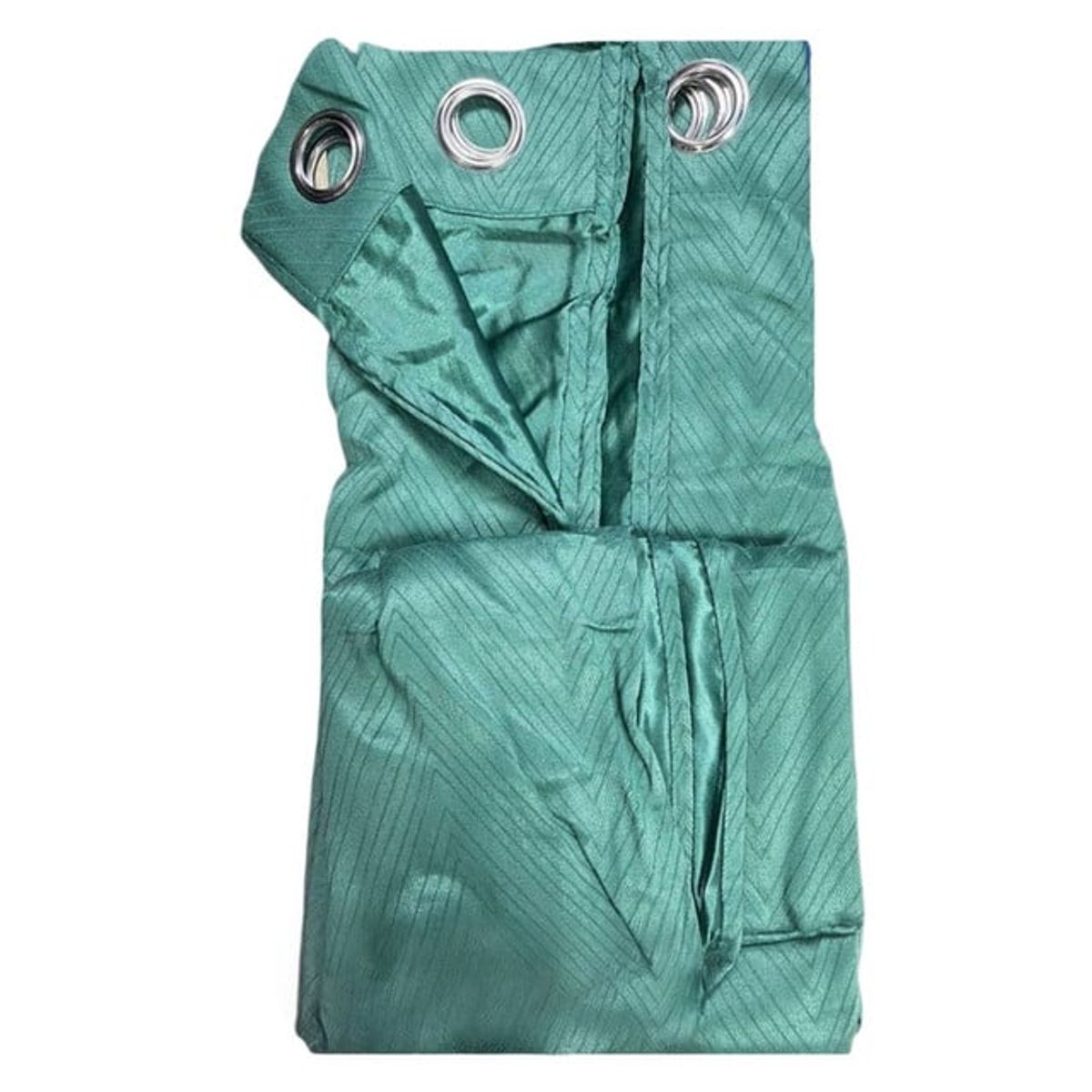 GENERICO - CORTINA 2 PAÑOS CON RELIEVE 140X230  VERDE