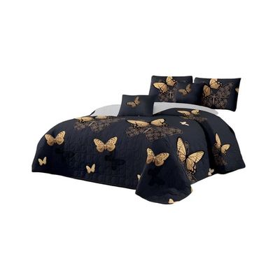 Imagen 2 del producto JUEGO DE CUBRECAMA QUILT MAS SABANAS KING