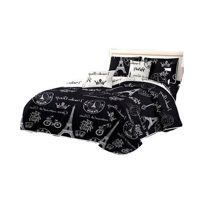 Imagen 2 del producto JUEGO DE CUBRECAMA QUILT MAS SABANAS PLAZA Y MEDIA