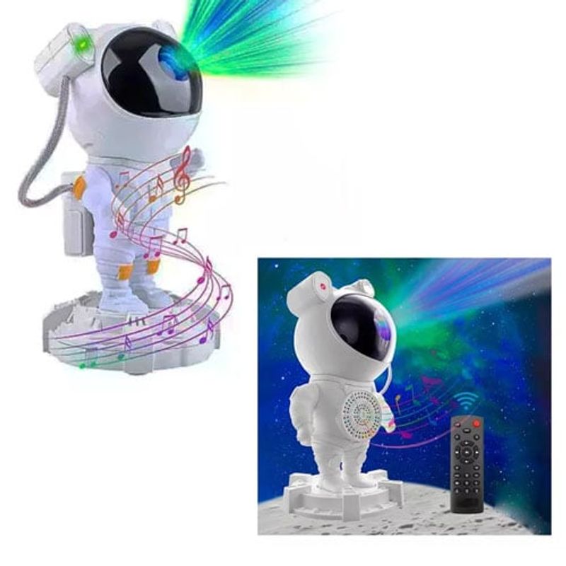 GENERICO - Astronauta Musical Bluetooth Proyector