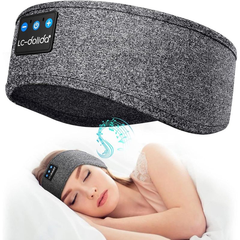 INVENCIBLE - ANTIFAZ AJUSTABLE DORMIR CUBRE OJOS BLUETOOTH MUSICA NC39