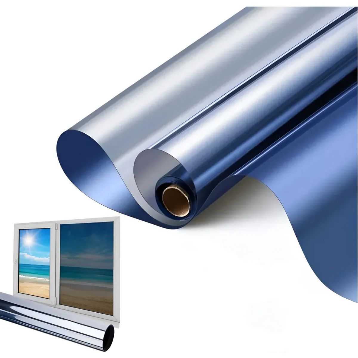 KUANGYE - Lamina Film Polarizado Espejo Silver15% Profesional 152x1 M