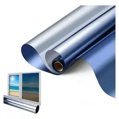 KUANGYE - Lamina Film Polarizado Espejo Silver15% Profesional 152x1 M