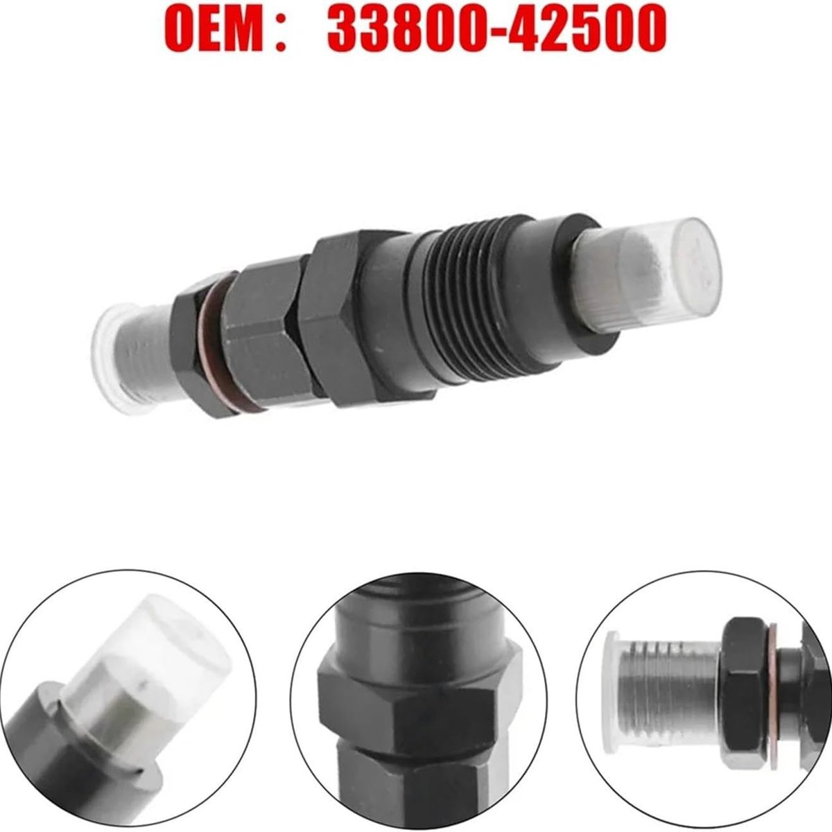 KUANGYE - Inyector Para Hyundai Porter 04-10 H1 H100 Terracan 2.5 D4bh