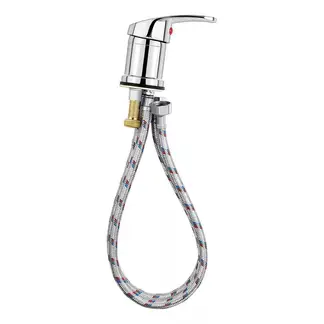 KUANGYE - Llave Monomando Peluquería Grifo Lavapelo Acero Inoxidable