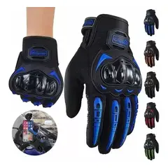 TIOZONEY - Guantes De Proteccion Anti Derrape Pantalla Táctil Para Moto
