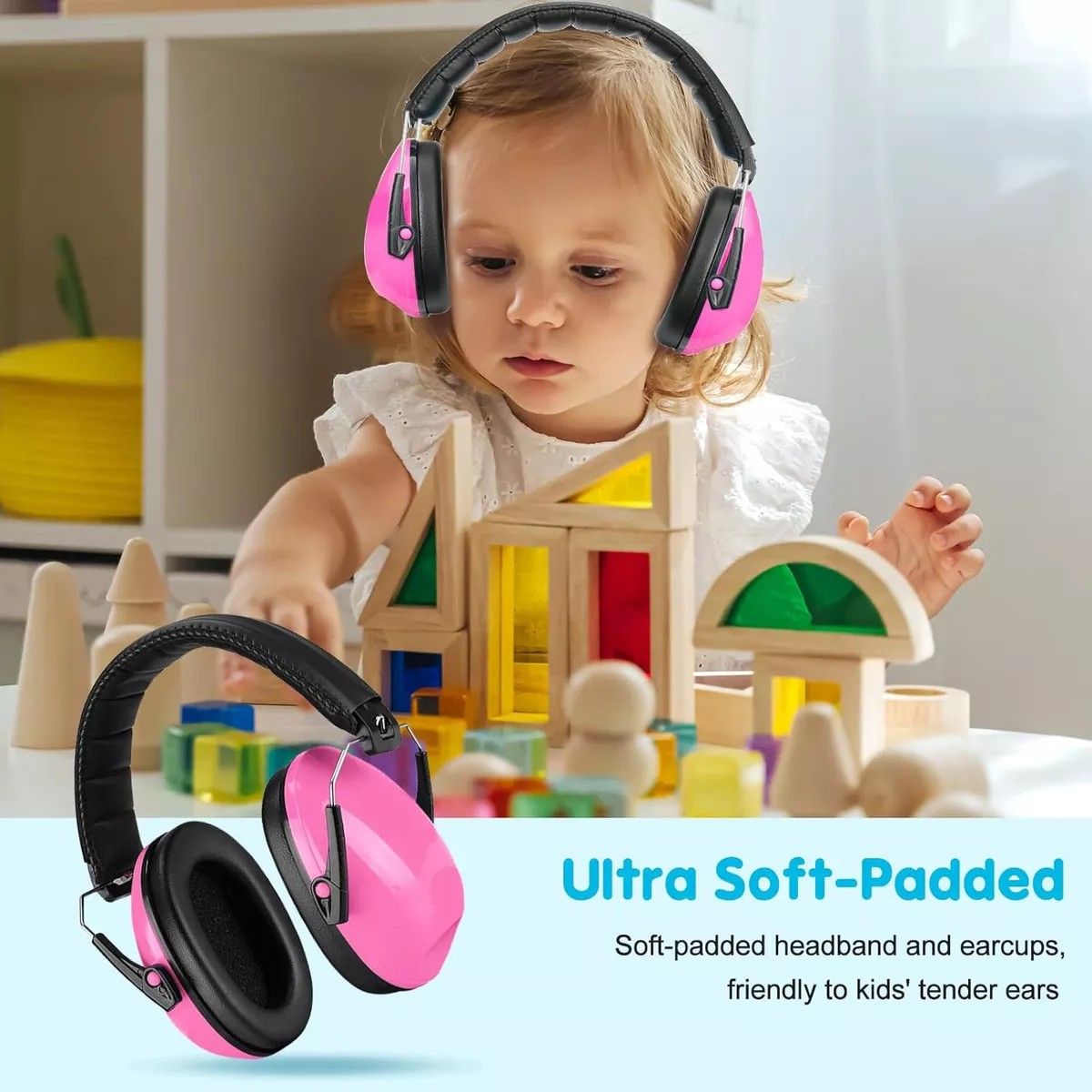 KUANGYE - Audífonos Antiruido Orejeras Antiruido Niños Y Jovenes