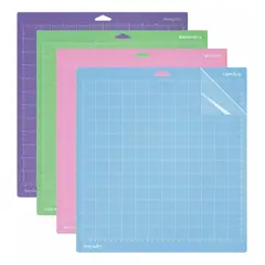 KUANGYE - Pack 4 Tapetes De Corte Para Cameo 4 Y Cricut 30cm X 30cm
