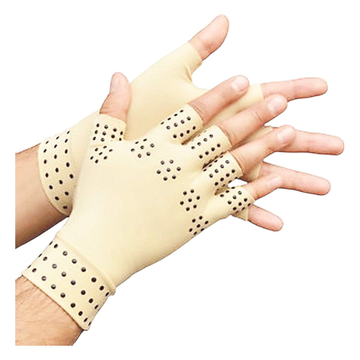 INVENCIBLE - GUANTES ANTIARTRITIS IMANES TERAPIA COMPRESIÓN NC40