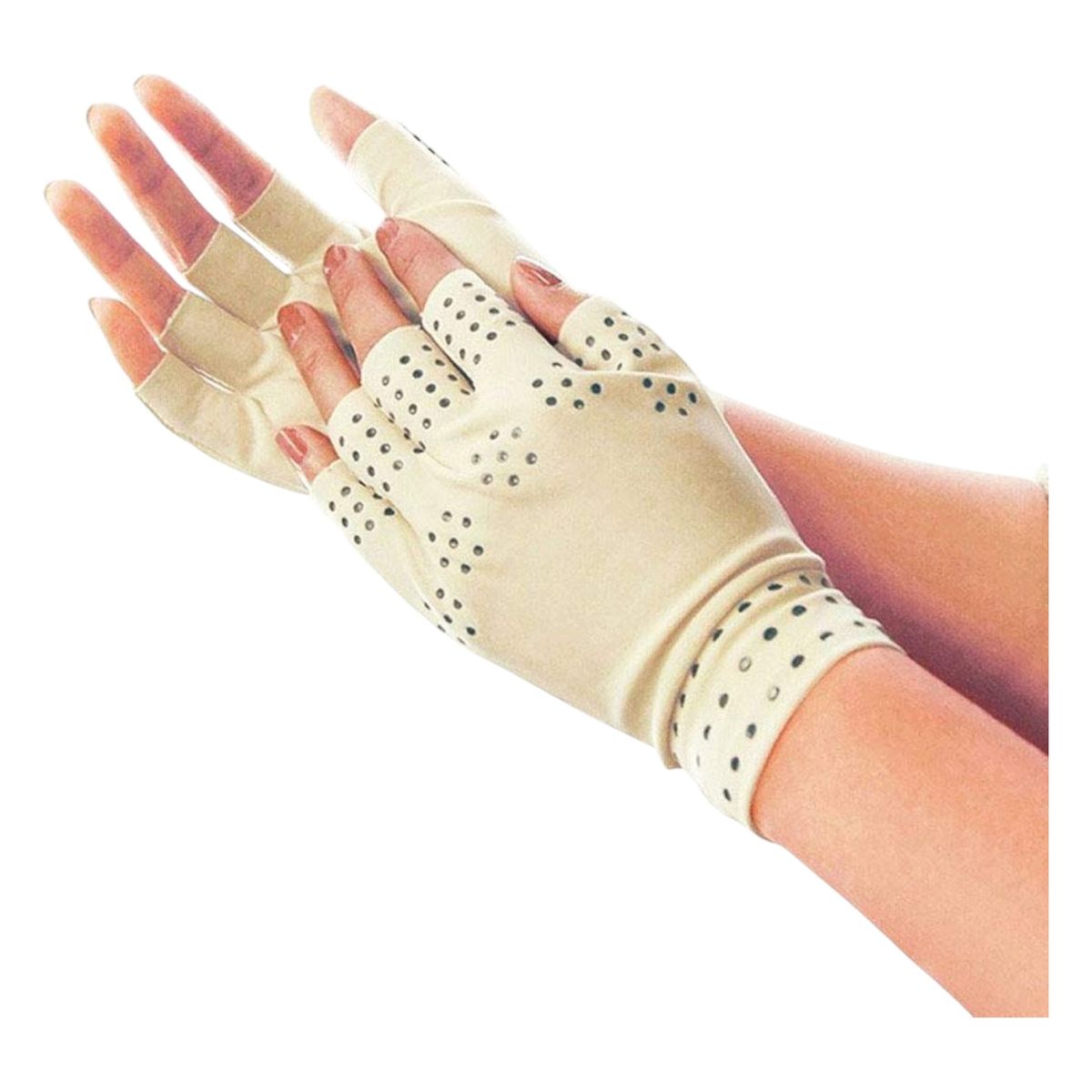 INVENCIBLE - GUANTES ANTIARTRITIS IMANES TERAPIA COMPRESIÓN NC40