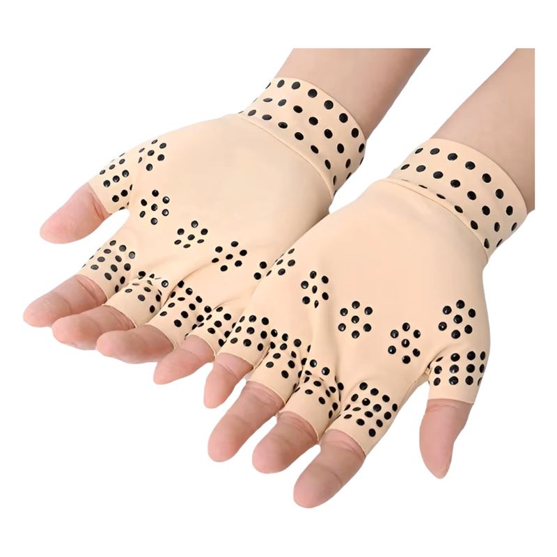 INVENCIBLE - GUANTES ANTIARTRITIS IMANES TERAPIA COMPRESIÓN NC40