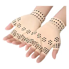 INVENCIBLE - GUANTES ANTIARTRITIS IMANES TERAPIA COMPRESIÓN NC40