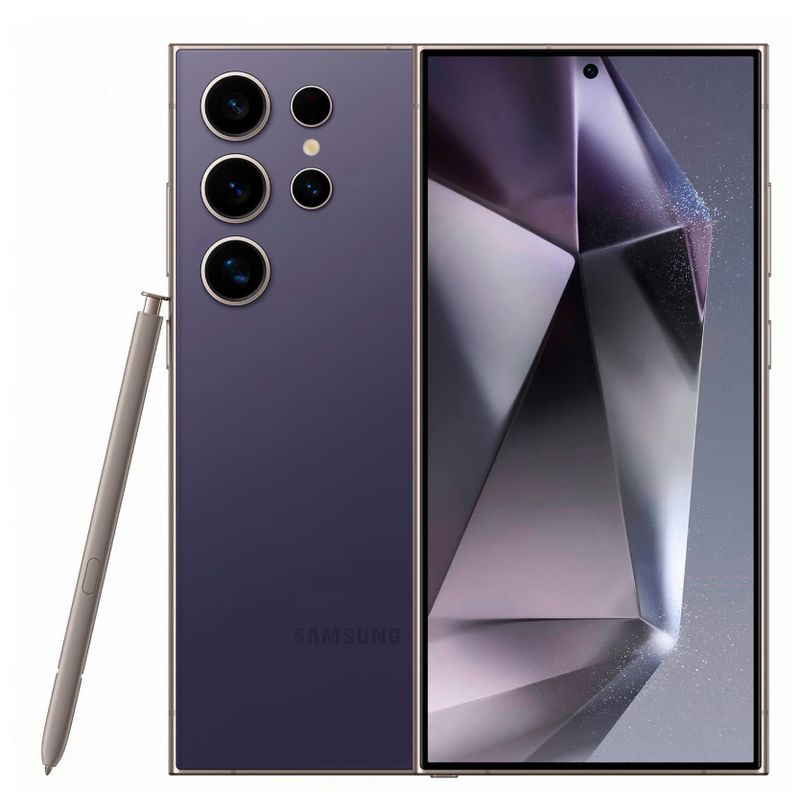 SAMSUNG - Samsung Galaxy S24 Ultra 5G 256GB - Violeta - Reacondicionado