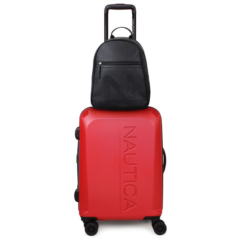 NAUTICA - Pack Nautica Maleta cabina Vesper roja 10kg + Mochila Malik