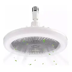 MUNDO MAGIA - Ventilador De Techo Inteligente Con 3 Velocidades 30w E27