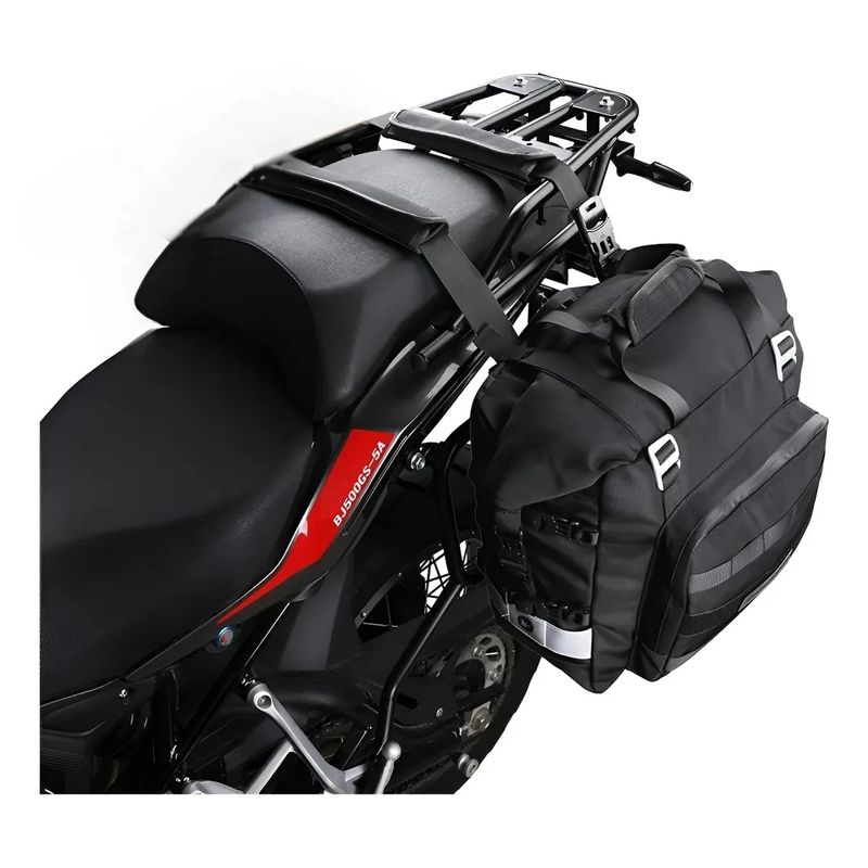 MUNDO MAGIA - Bolsa Lateral Para Motocicleta De Liberación Rápida De 20l