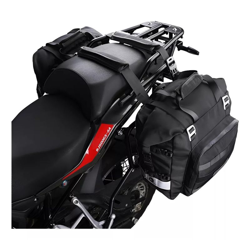 MUNDO MAGIA - Bolsa Lateral Para Motocicleta De Liberación Rápida De 20l