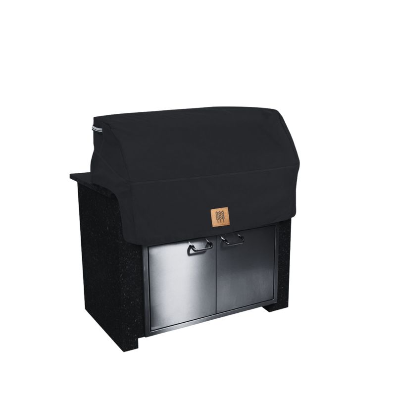 EN VARA'S MEATS & GRILL - Funda Cobertor para parrilla empotrable Black L 5 Quemadores