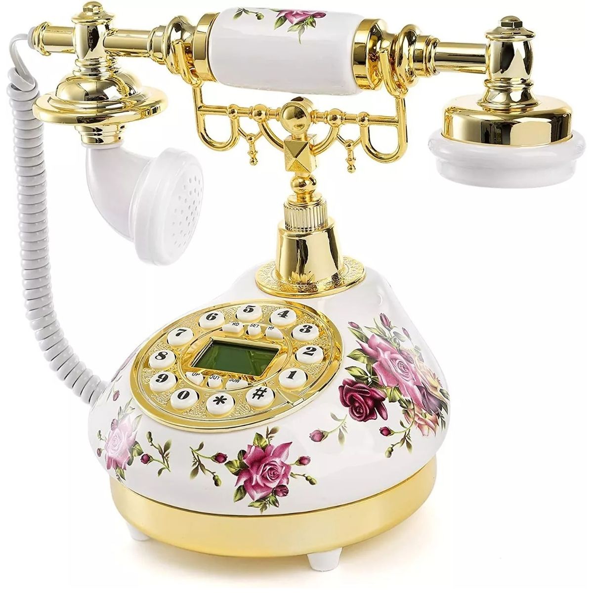 GENERICO - TELEFONO RED FIJA DE CERAMICA PARA EL HOGAR