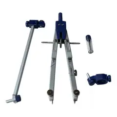 MOTARRO - Compás De Precisión Metálico Con Adaptador Brazo Extensor