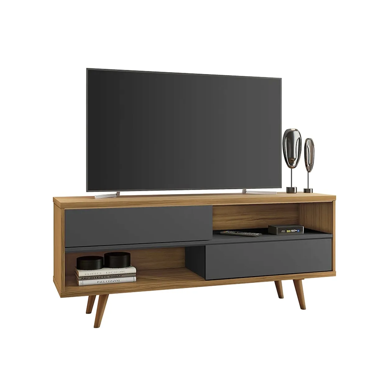 HOME MOBILI - Rack Tv 50 Pulgadas Tavo CaféNegro